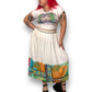 80’s/90’s August Max Woman White Retro Midi Skirt (XL/2X)