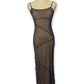 90’s Mesh Layered Maxi Dress (XXS/XS/S)