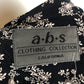 90’s A.B.S. Navy Blue Floral Print Blouse (2X)