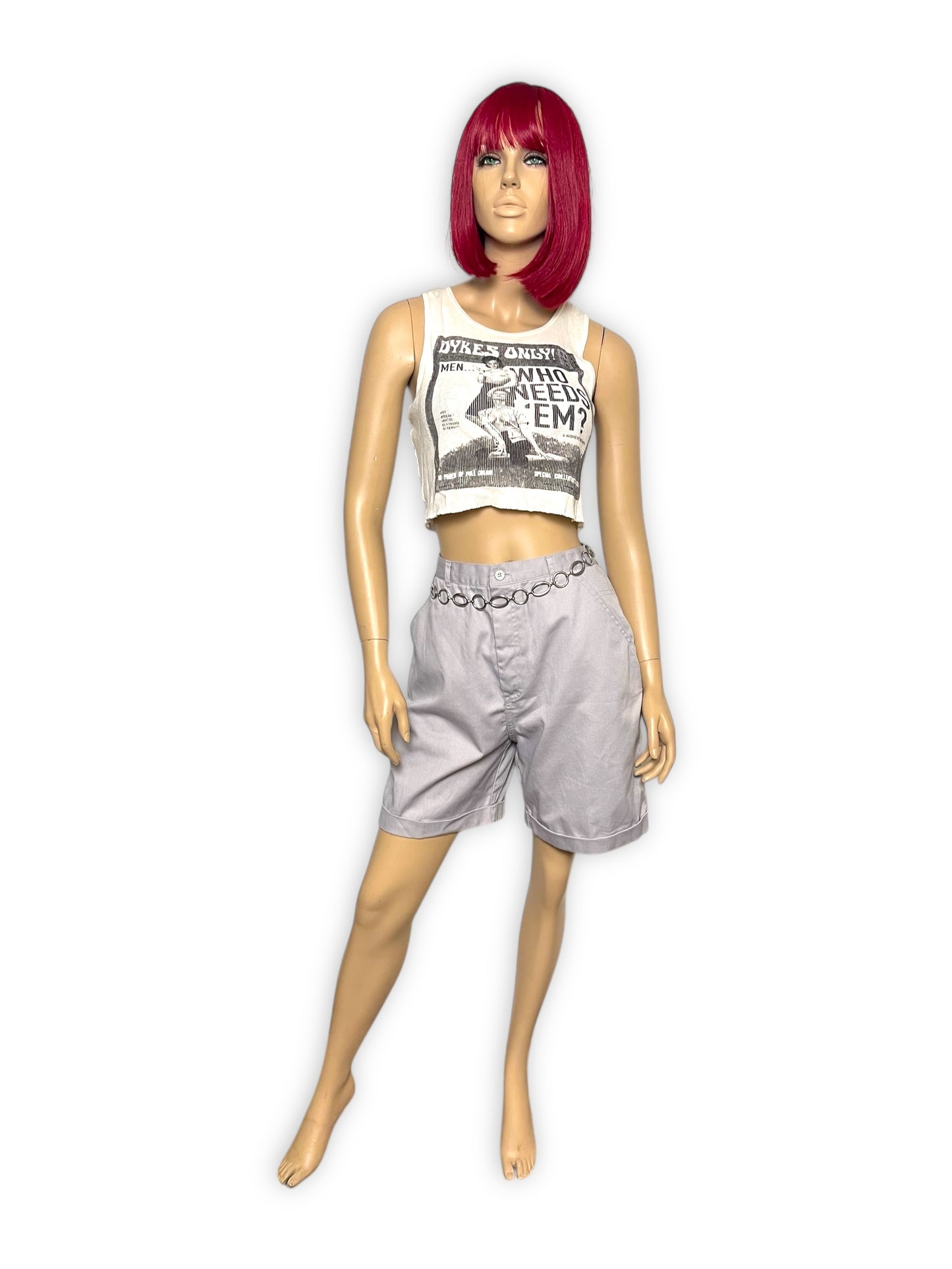 70’s/80’s Oscar de la Renta Gray Shorts (L)