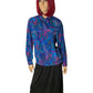 90’s Alfred Dunner Blue Paisley Print Blouse (L)