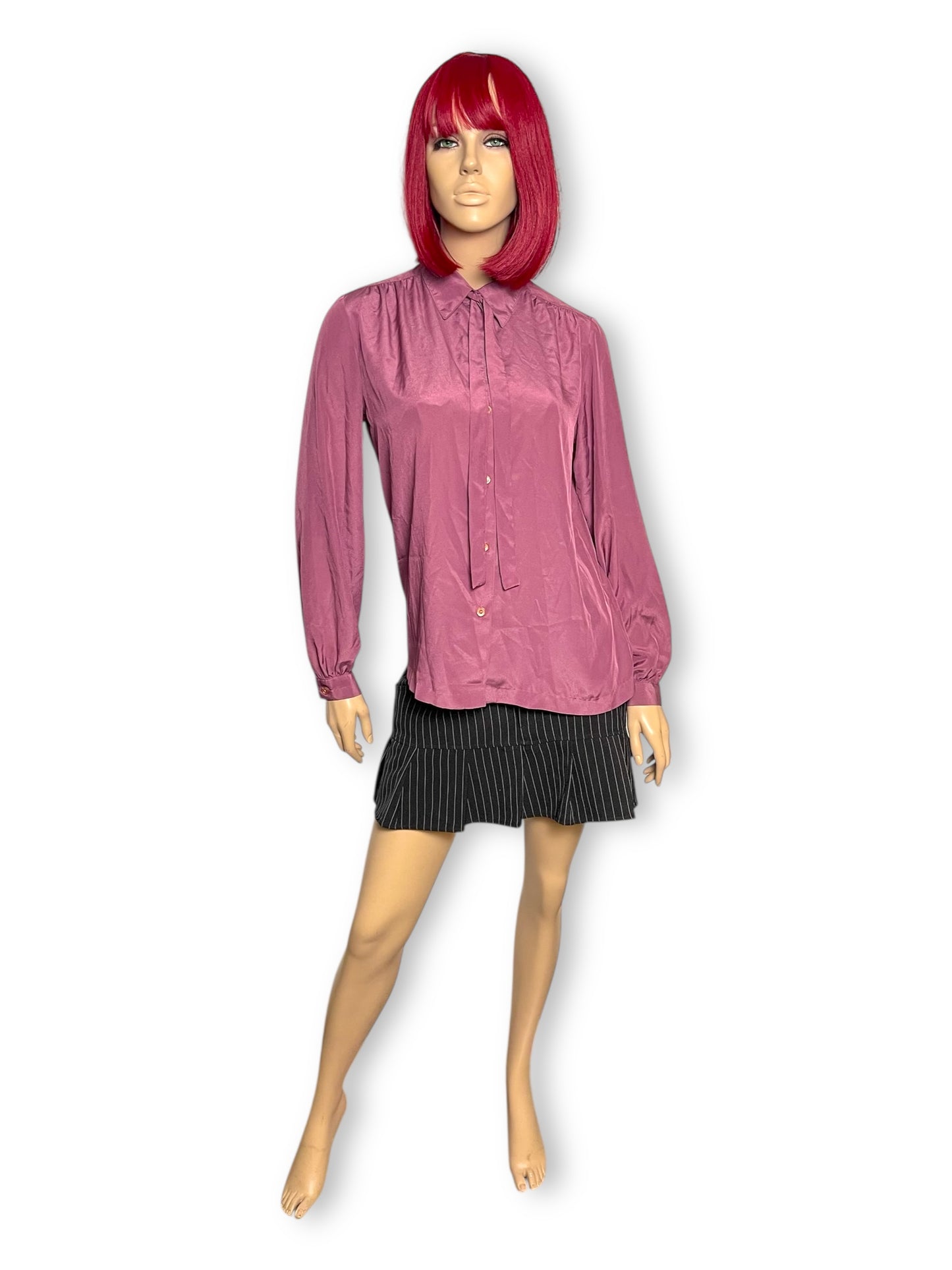 60’s/70’s Dana Point Mauve Blouse (M/L)