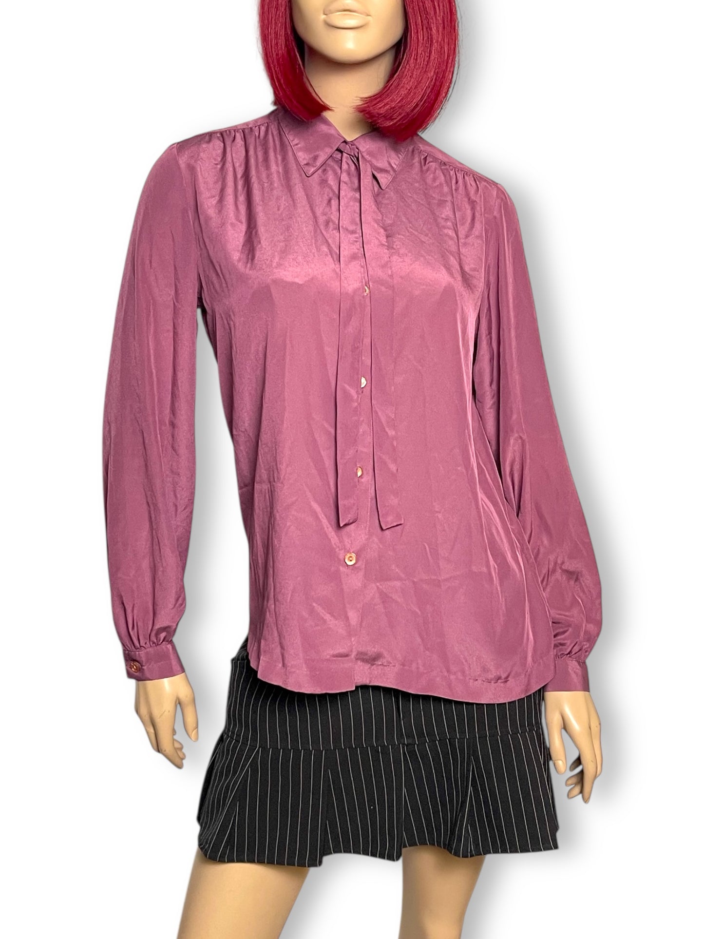 60’s/70’s Dana Point Mauve Blouse (M/L)