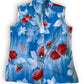 60’s/70’s Floral Sleeveless Blouse (L)