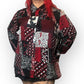 Y2K Draper’s & Damon’s Patchwork Print Blouse (3X)