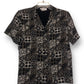 90’s Briggs Gray Patterned Blouse (M)