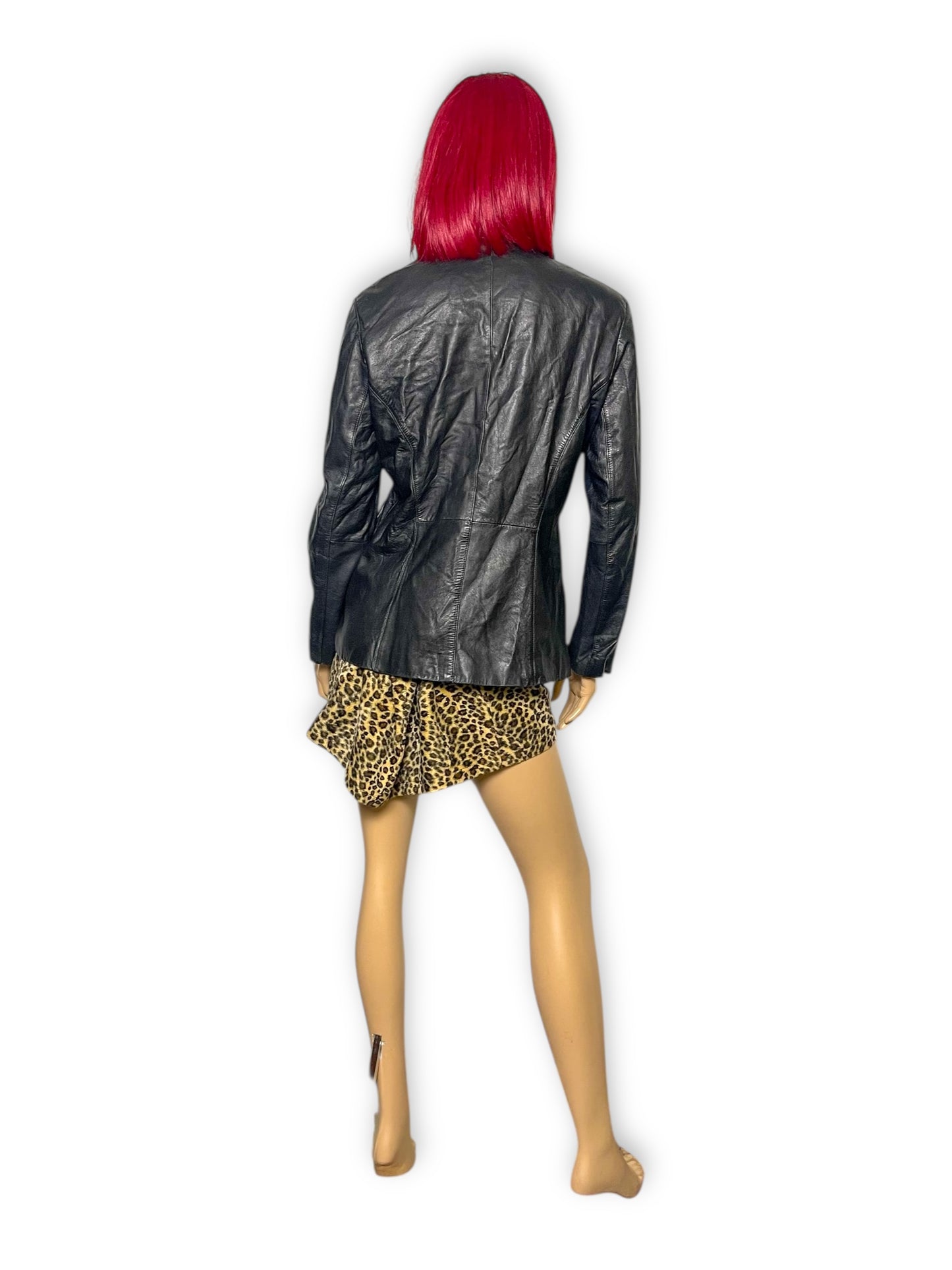 90’s /Y2K Pelle Studio by Wilson’s Black Leather Jacket (M)