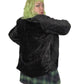 90’s/Y2K Sandy Starkman Black Patchwork Velvet Blazer (M)