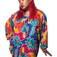 80’s S.G. Sport Colorful Retro Print Blouse (3X)