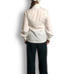 70’s Lady Arrow White Blouse (M/L)