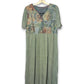 Vintage Cottage Maxi Dress (XL)