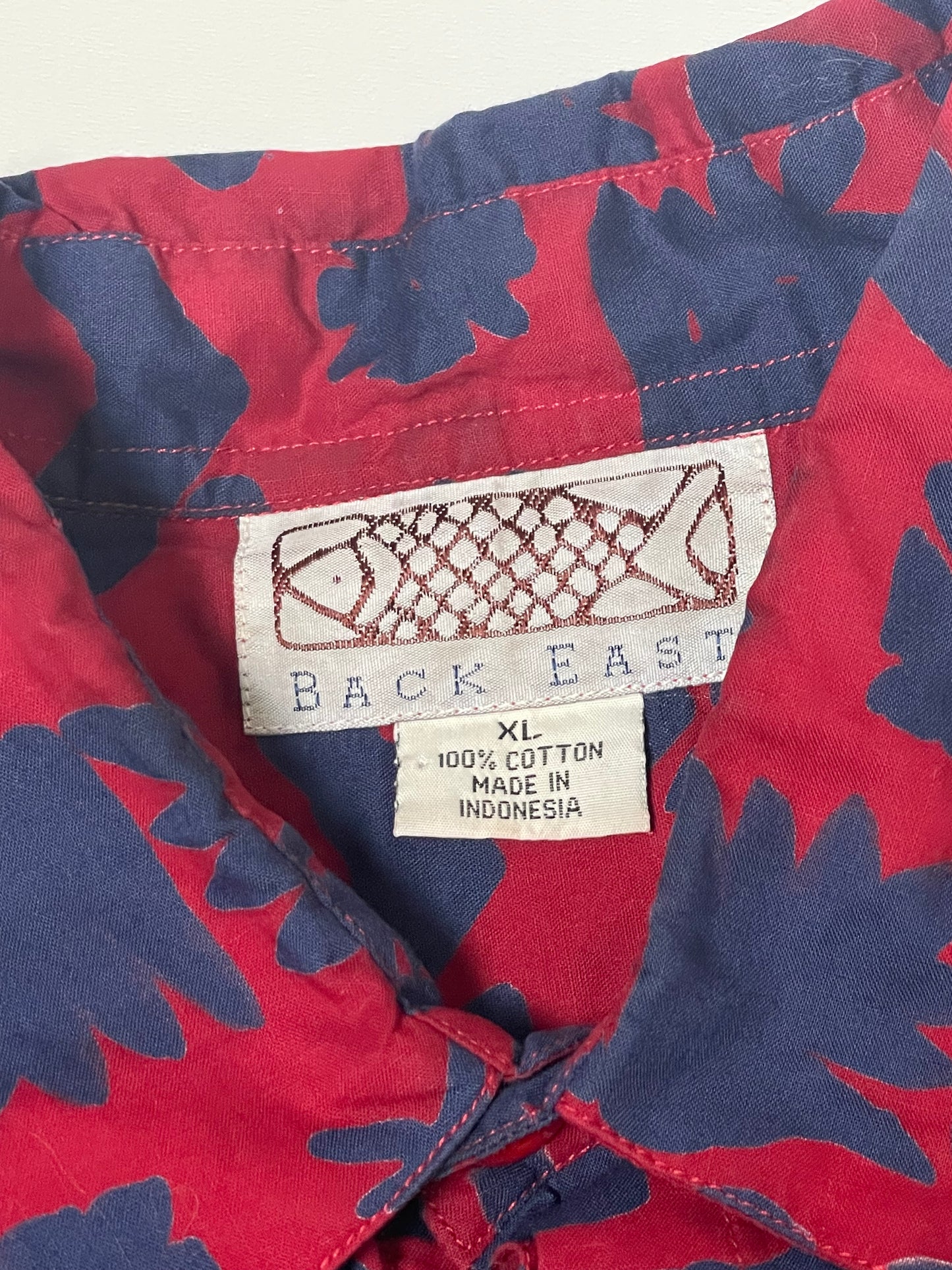 90’s/Y2K Tropical Print Hawaiian Shirt (XL)