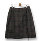 Y2K Sag Harbor Gray Plaid Skirt (XL)