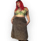 70’s Clubhouse II Light Brown Corduroy Skirt (2X)
