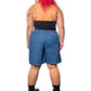 Y2K Karen Scott Denim Shorts (2X/3X)