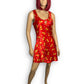 90’s Winnie the Pooh Red Slip Dress (M)
