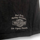 Harley Davidson Black V-Neck Top (S)