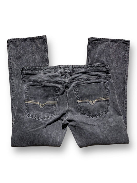 Y2K Diesel Dark Gray Zatiny Jeans (L)