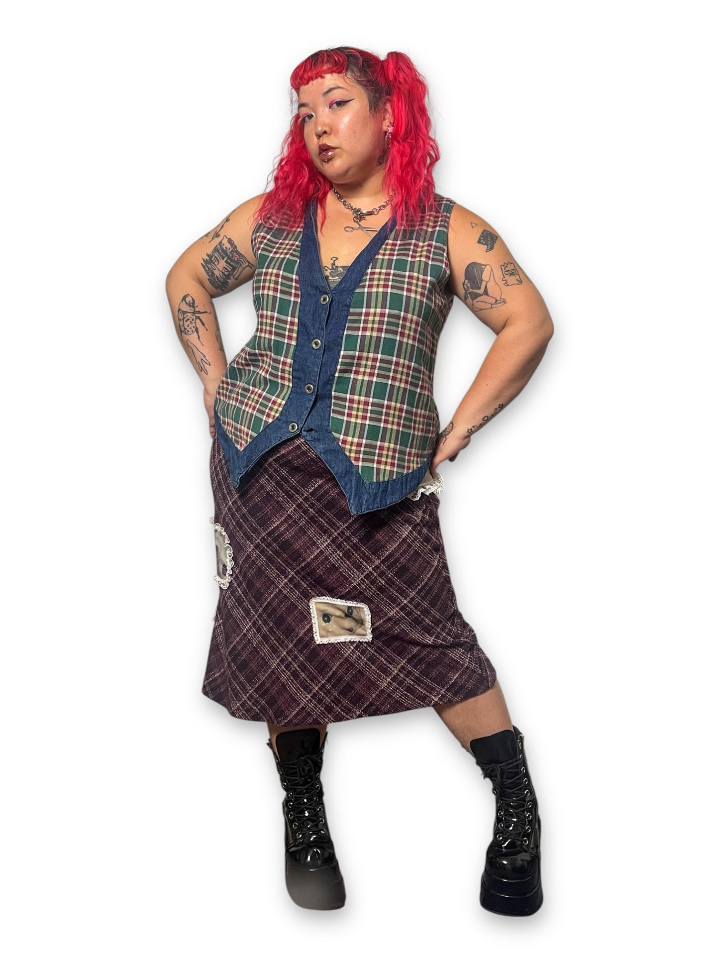 Reversible Denim Vest (2X)