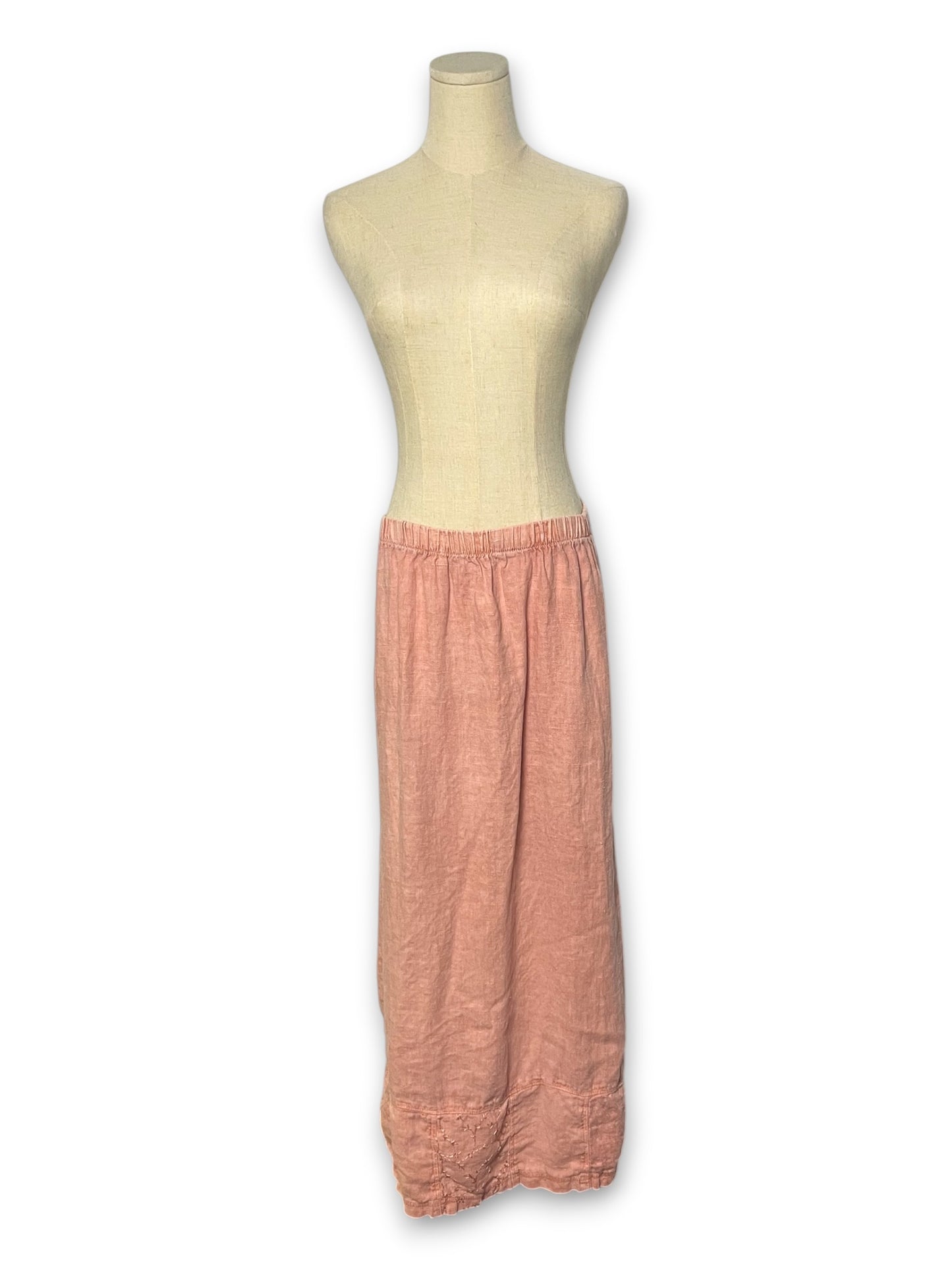 90’s Linen Maxi Skirt (M)