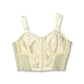 60’s/70’s Ivory Longline Corset Bra (40B)