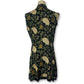 90’s Floral Print Mini Dress (L)