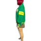 90’s/Y2K Oregon Ducks Green Zip-Up Jacket (L)