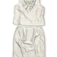 90’s Travis Ayers Gray Silk 2-Piece Set (XL)