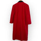 80’s Talbots Red Wool Trench Coat (L)
