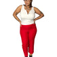 80’s/90’s Haberdashery by Personal Cherry Red Pants (XL)