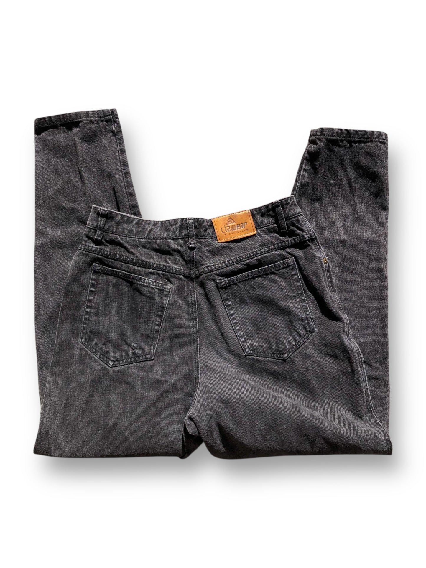 Y2K Lizwear Black Denim Mom Jeans (L)
