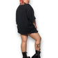 Abercrombie & Fitch Black Embroidered Blouse (3X)