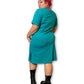 80’s/90’s Retro Shift Dress (1X)