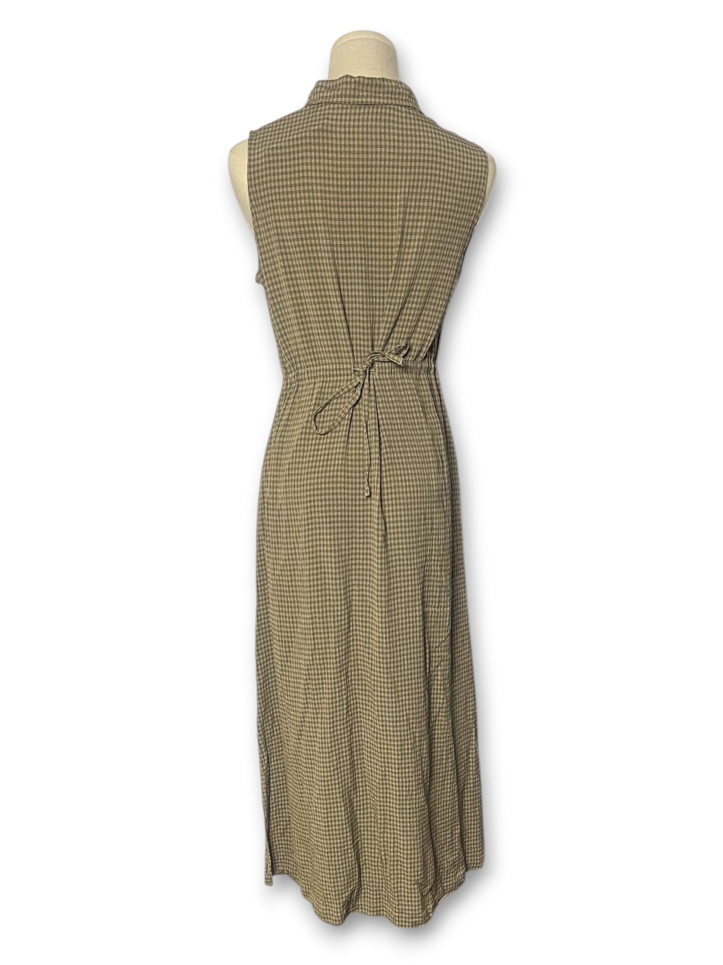 80’s/90’s Plaid Maxi Dress (S)