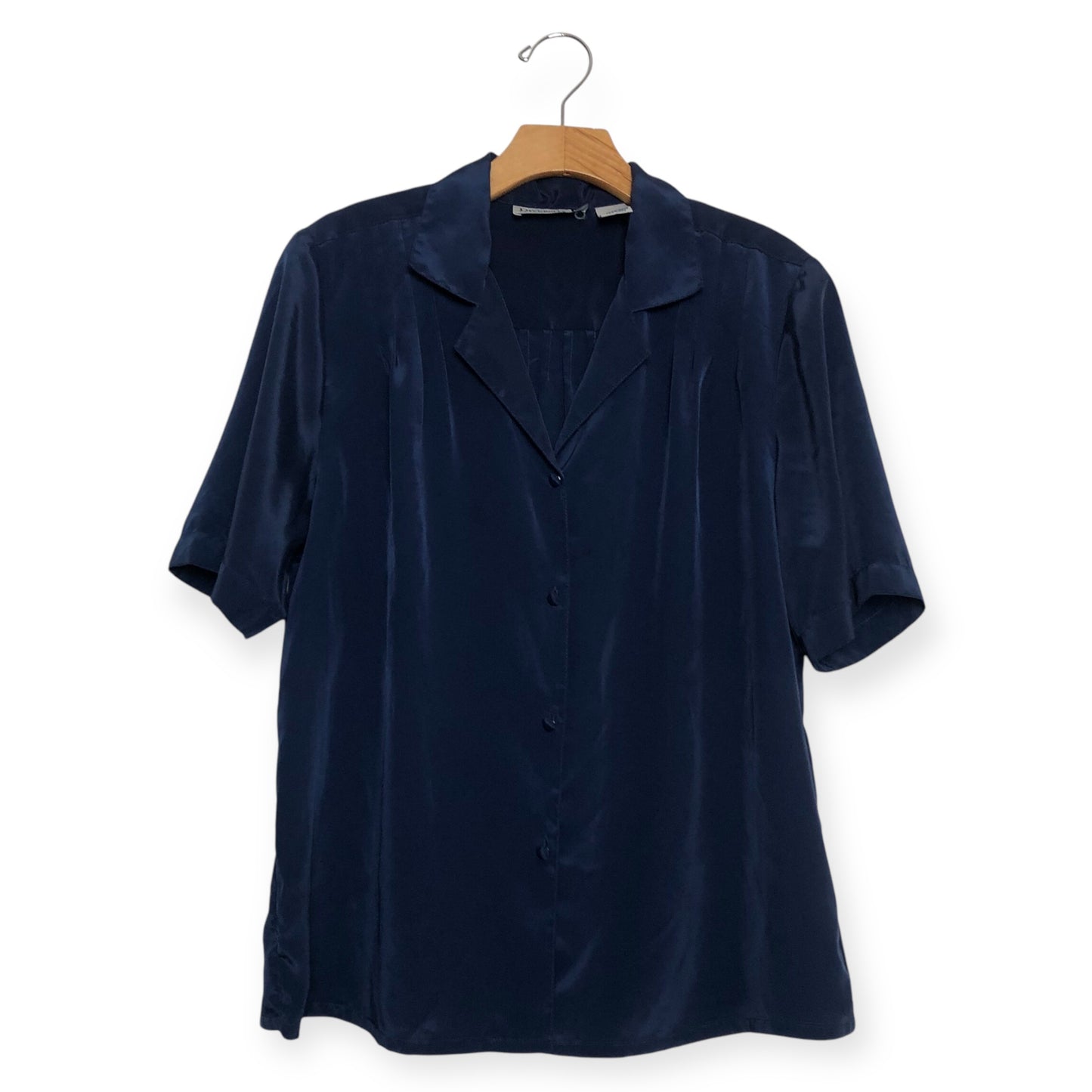 80’s Diversity Essentials Midnight Blue Blouse (L)