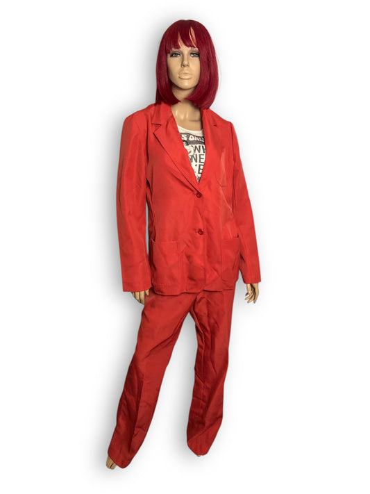 80’s/90’s Spiegel Sunset Orange 2-Piece Suit (L/XL)