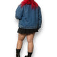 90’s Casual Place Sherpa-Lined Denim Jacket (L)