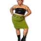 Y2K Lime Green Skirt (2X/3X)