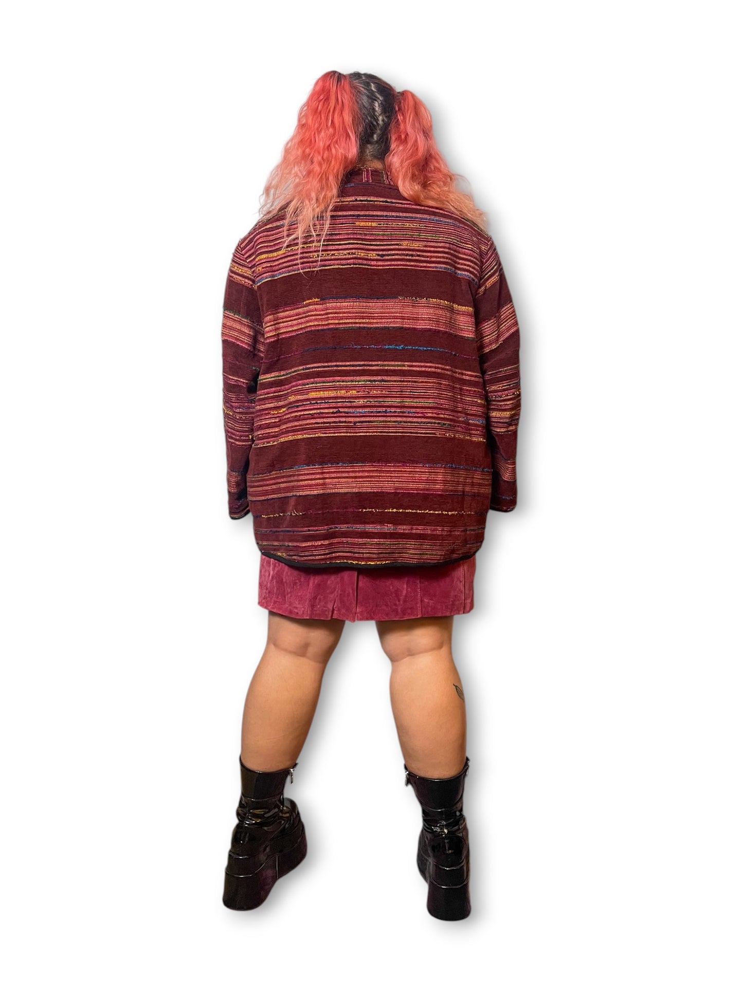 90’s/Y2K Boho Tapestry Jacket (4X)