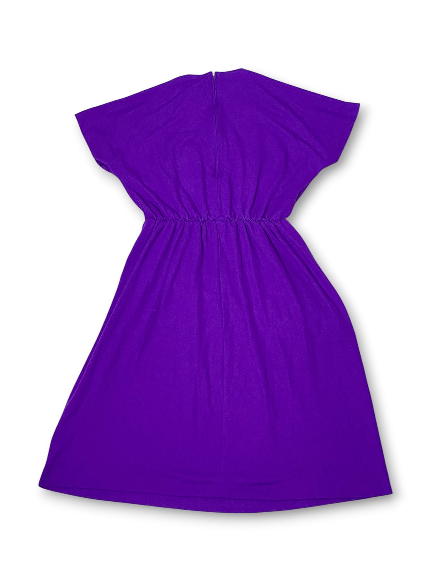 80’s/90’s Purple Retro Dress (XL/1X)