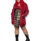 90’s Merona Red Trench Coat (L/XL)