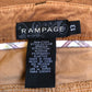 Y2K Rampage Khaki Corduroy Micro Mini Skirt (L)