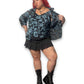 90’s Whimsygoth Blouse + Tank Set (1X)