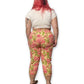 Y2K Floral Print Capri Pants (1X)