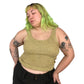 90’s Creazioni Effeci Gold Knit Tank Top (L)