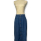 80’s Retro Denim Midi Skirt (M/L)