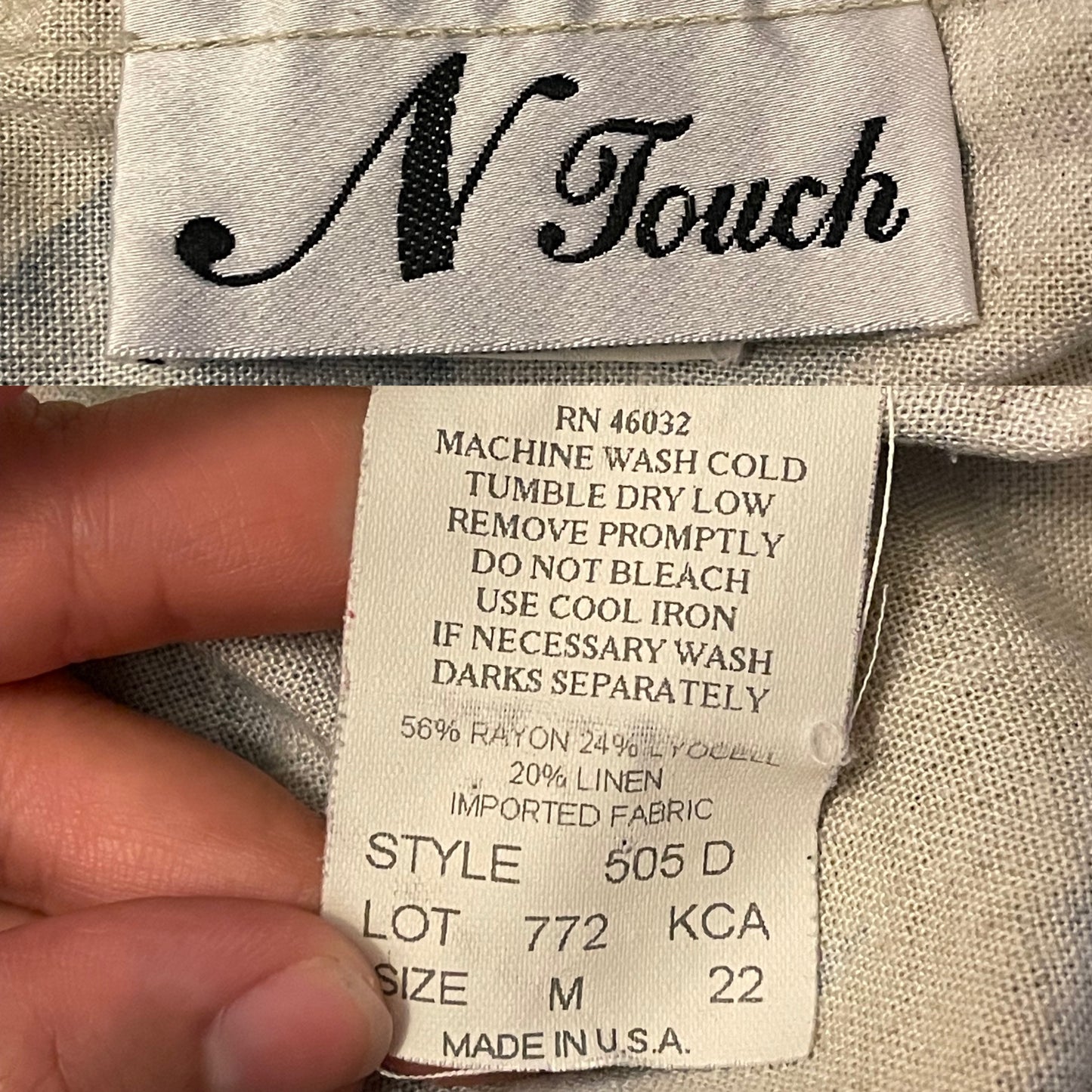 90’s N Touch Floral Print 2-Piece Lounge Set (M)