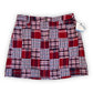 Croft & Barrow Patchwork Plaid Skort (XL)