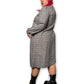 80’s/90’s Retro Plaid Midi Dress (1X/2X)