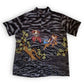 90’s Red Dragon by Kensington Graphic Print Button Down Shirt (L)